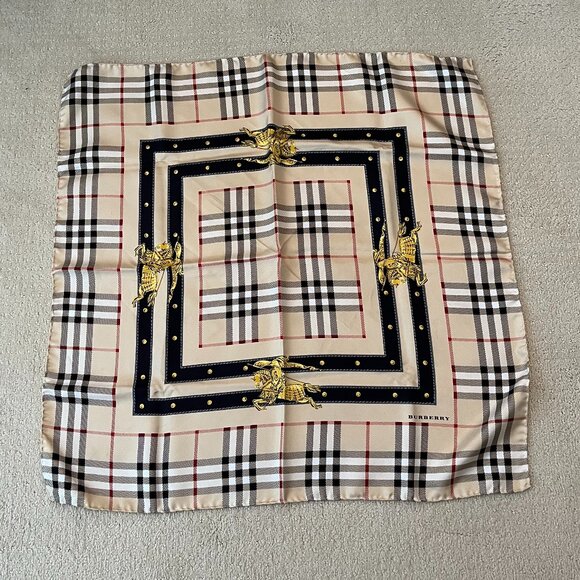 Burberry Silk Scarf - Picture 1 of 4